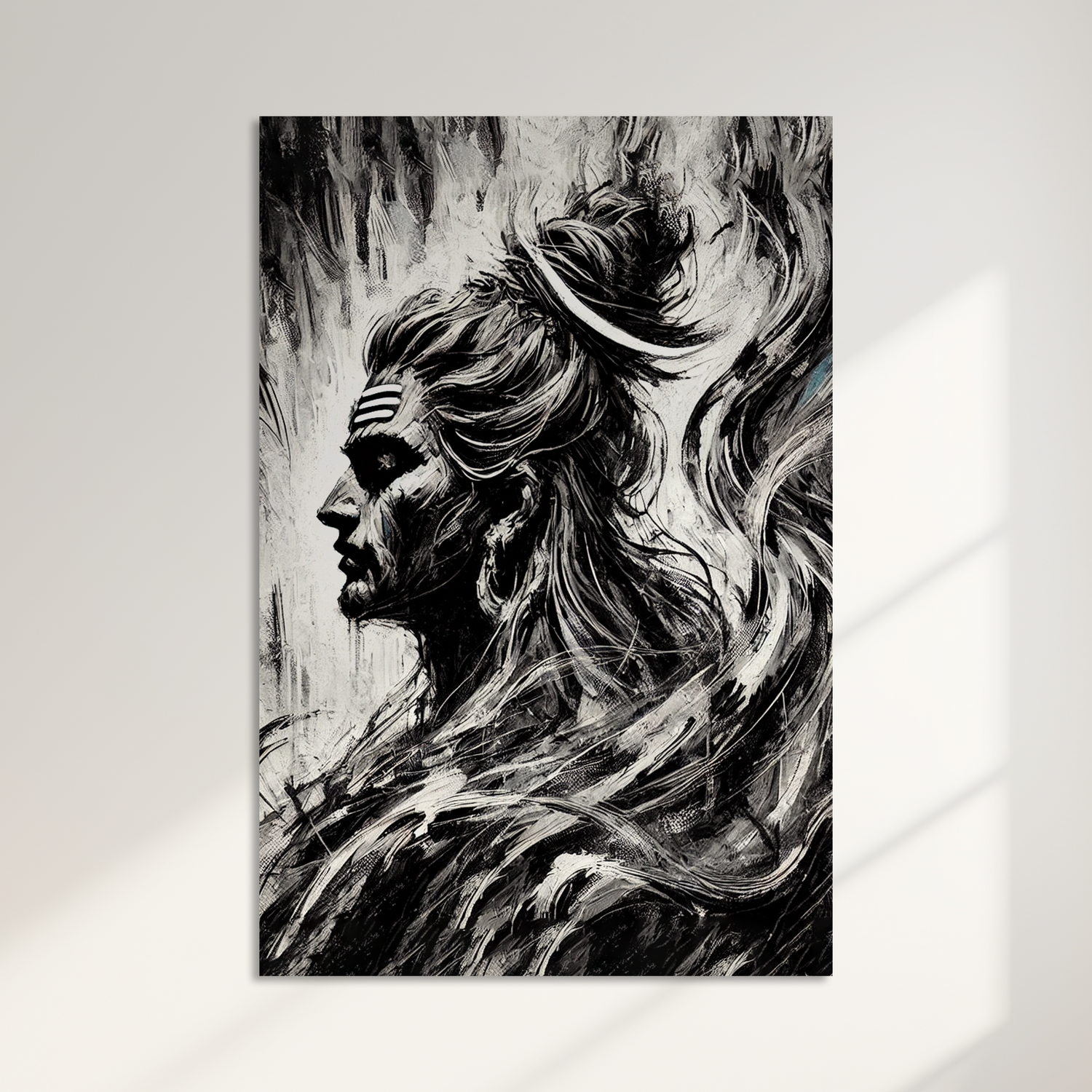 Lord Shiva Spiritual Acrylic Poster - The Destroyer