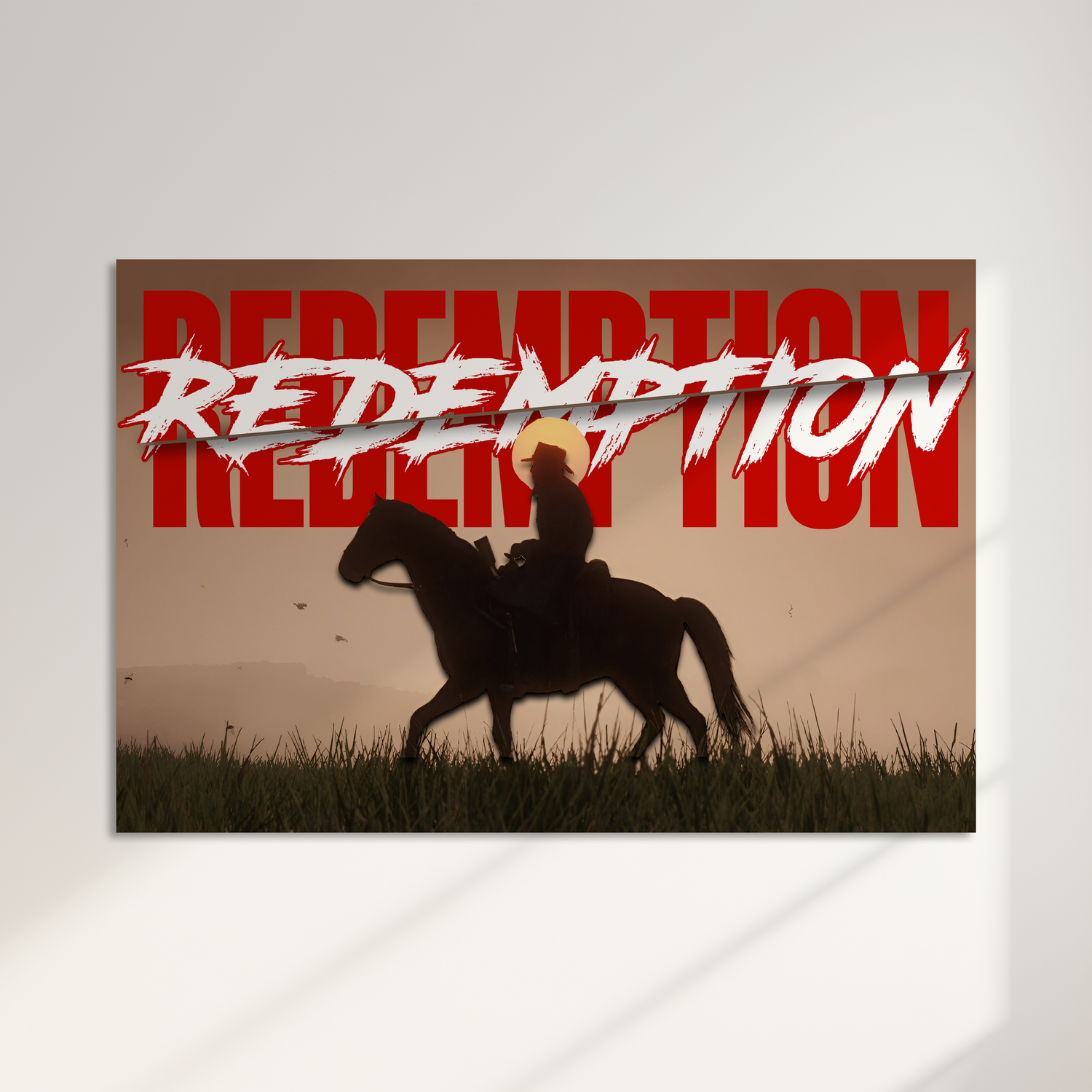 Red Dead Redemption 2 Acrylic Poster - Redemption