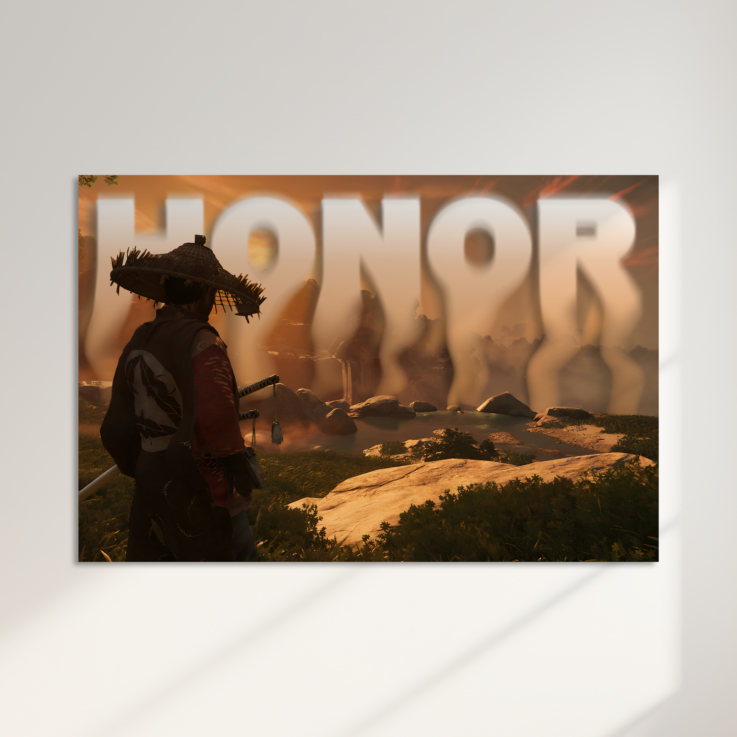 Ghost of Tsushima Acrylic Poster - Honor